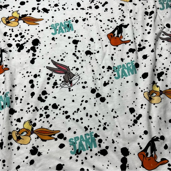 Space Jam Youth Allover Print Graphic T-Shirt - Picture 3 of 4